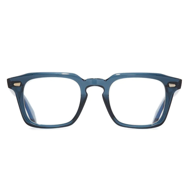 CUTLER & GROSS 1416 OPTICAL ROUND GLASSES - DEEP BLUE CRYSTAL