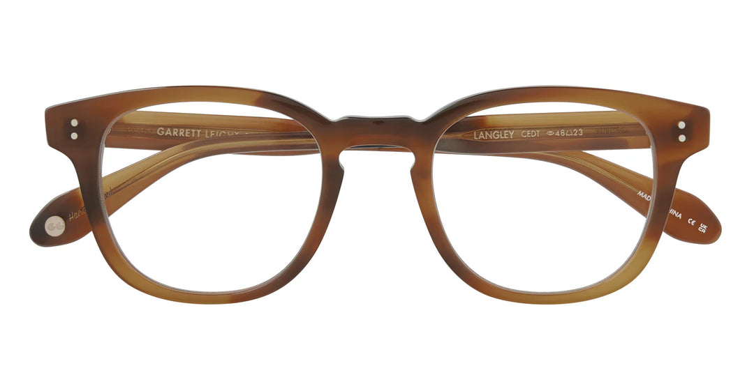 Garrett Leight - Langley Cedar Tortoise