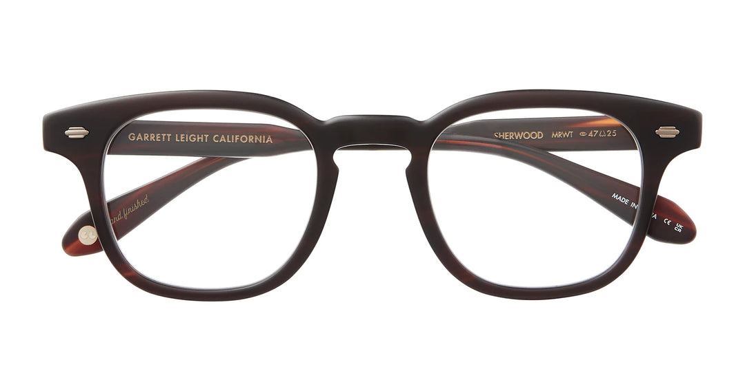 Garrett Leight - Sherwood Matte Redwood Tortoise