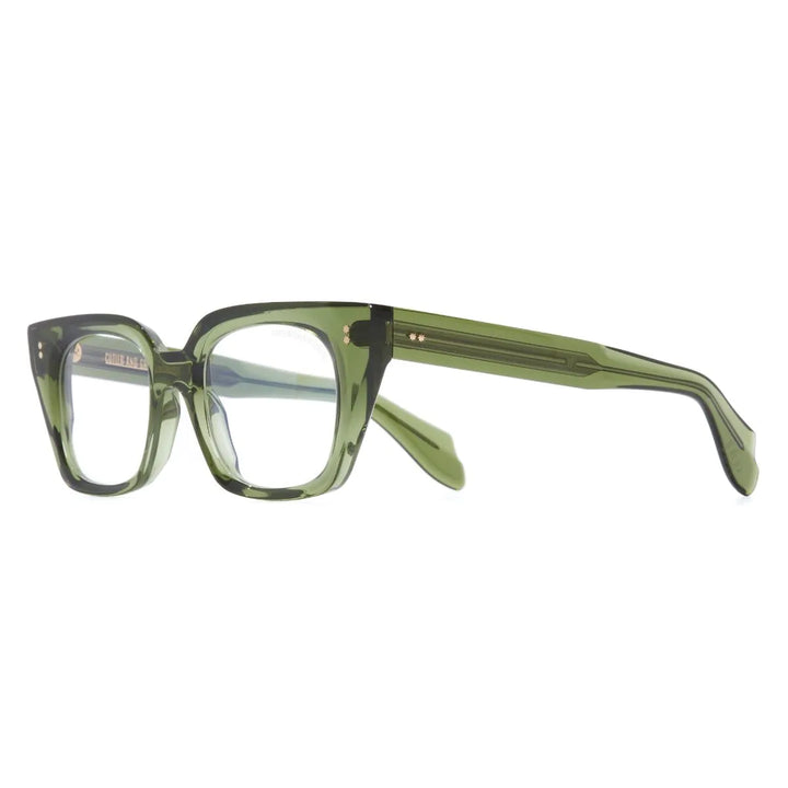 CUTLER AND GROSS 1411 OPTICAL CAT EYE GLASSES - JOSHUA GREEN