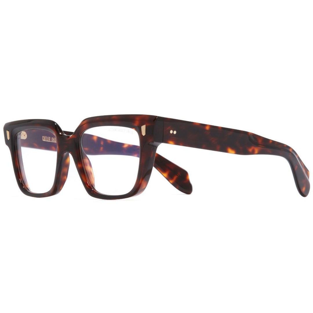 CUTLER AND GROSS 9347 OPTICAL SQUARE GLASSES - DARK TURTLE