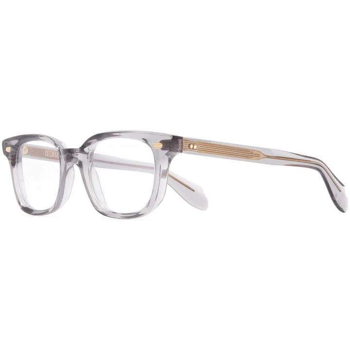 CUTLER AND GROSS 9521 SQUARE OPTICAL GLASSES - SMOKE QUARTZ