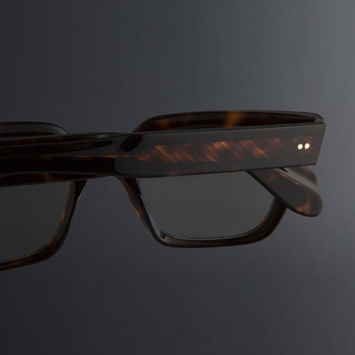 CUTLER AND GROSS 9347 OPTICAL SQUARE GLASSES - DARK TURTLE