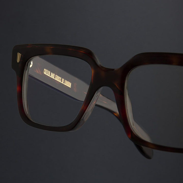 CUTLER AND GROSS 9347 OPTICAL SQUARE GLASSES - DARK TURTLE