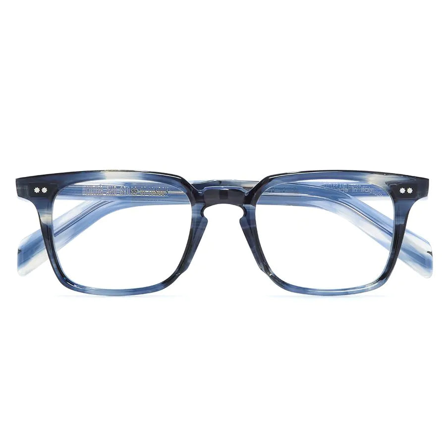 CUTLER AND GROSS GR10 OPTICAL SQUARE GLASSES - MAVERICK BLUE