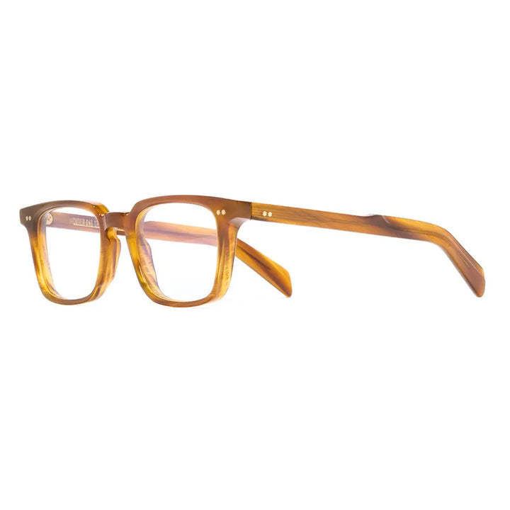 CUTLER AND GROSS GR10 OPTICAL SQUARE GLASSES - SAFFRON HORN