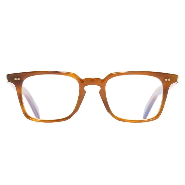 CUTLER AND GROSS GR10 OPTICAL SQUARE GLASSES - SAFFRON HORN